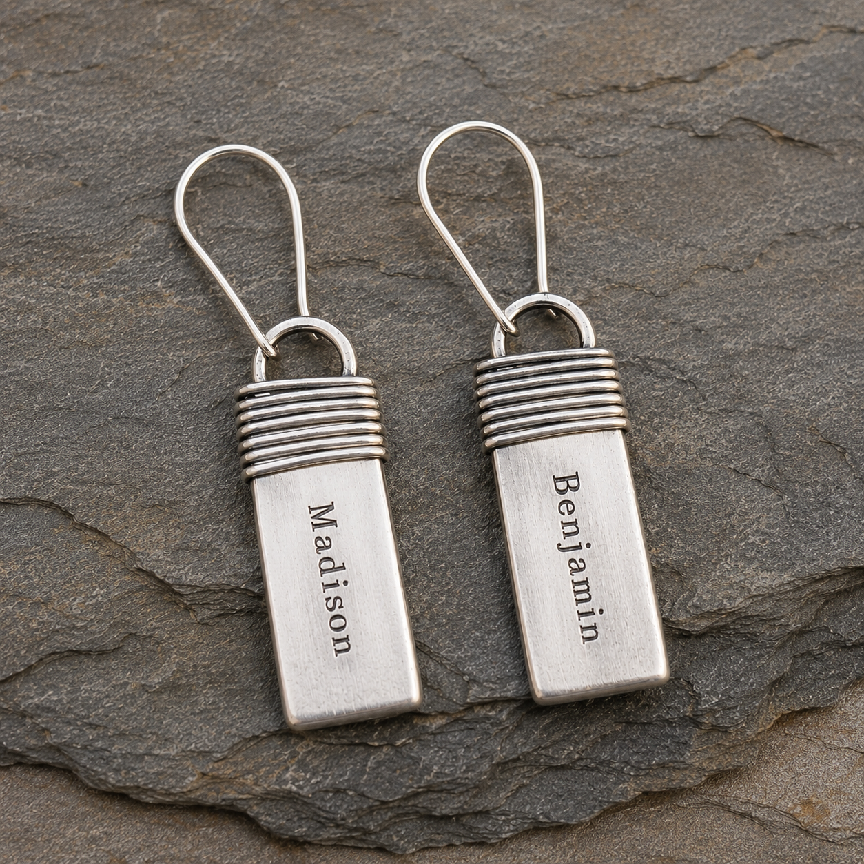 Handcrafted Sterling Silver Turquoise Earrings