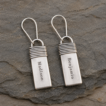 Handcrafted Sterling Silver Turquoise Earrings